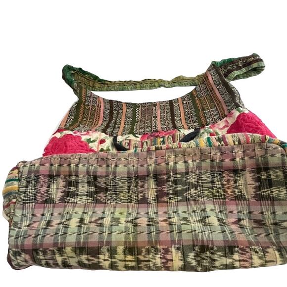 Unbranded floral mexican embroidered tote. - Picture 4 of 6